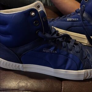 Alexander McQueen Men's Navy Sneakers